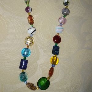 Lampwork Bead Necklace